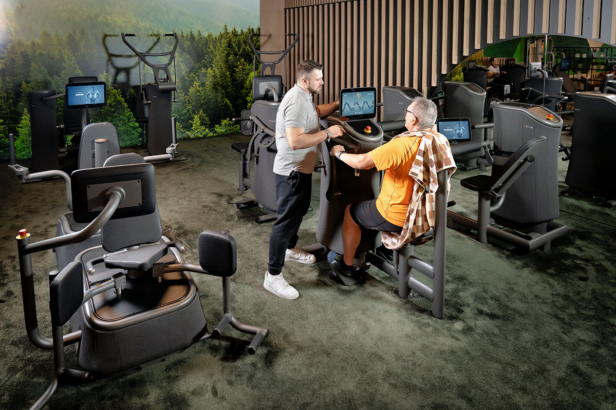 Digital gesteuertes Krafttraining bei active Morbach