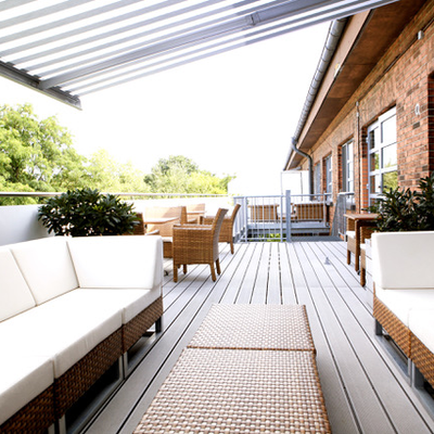 Terasse im Fitnessstudio Bodybalance